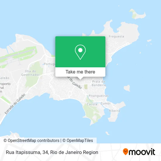 Rua Itapissuma, 34 map