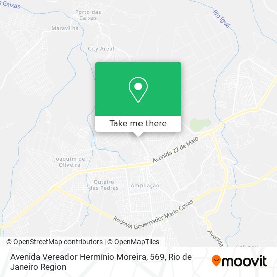 Avenida Vereador Hermínio Moreira, 569 map