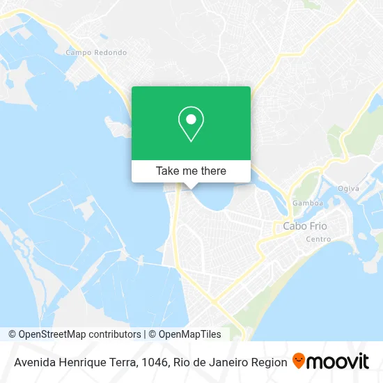 Avenida Henrique Terra, 1046 map