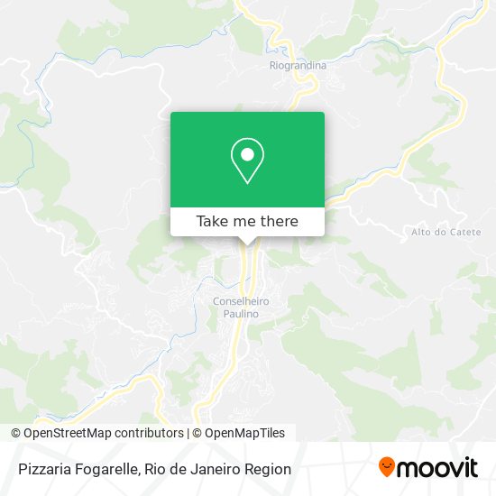 Pizzaria Fogarelle map