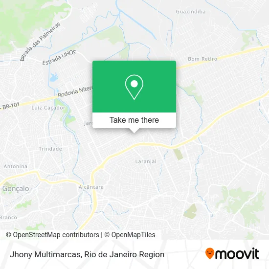 Jhony Multimarcas map