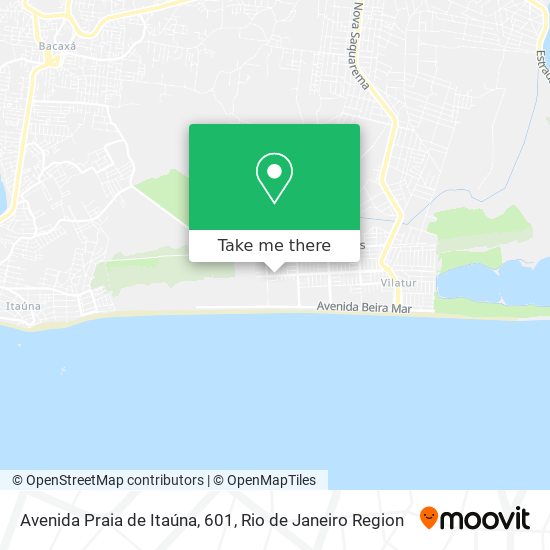 Avenida Praia de Itaúna, 601 map