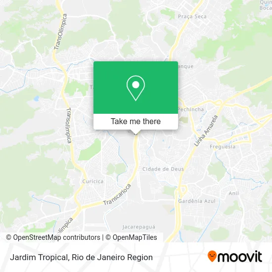 Jardim Tropical map