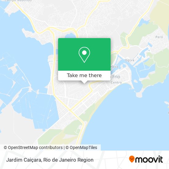 Mapa Jardim Caiçara