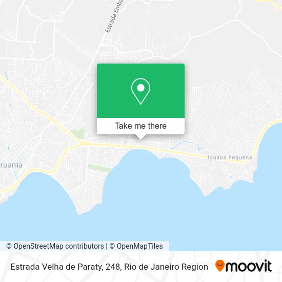 Estrada Velha de Paraty, 248 map