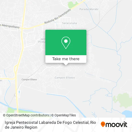 Igreja Pentecostal Labareda De Fogo Celestial map