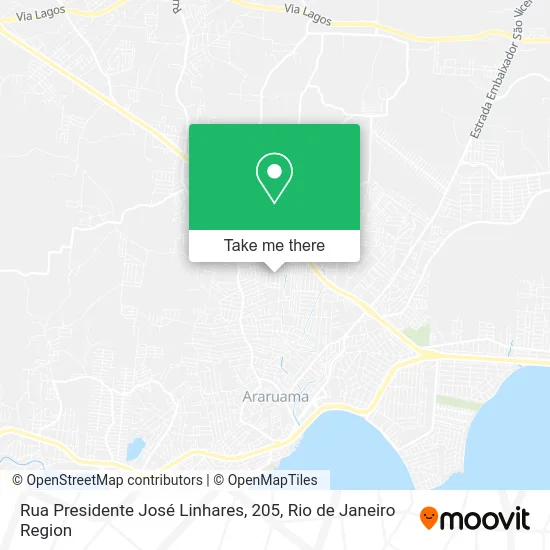Rua Presidente José Linhares, 205 map