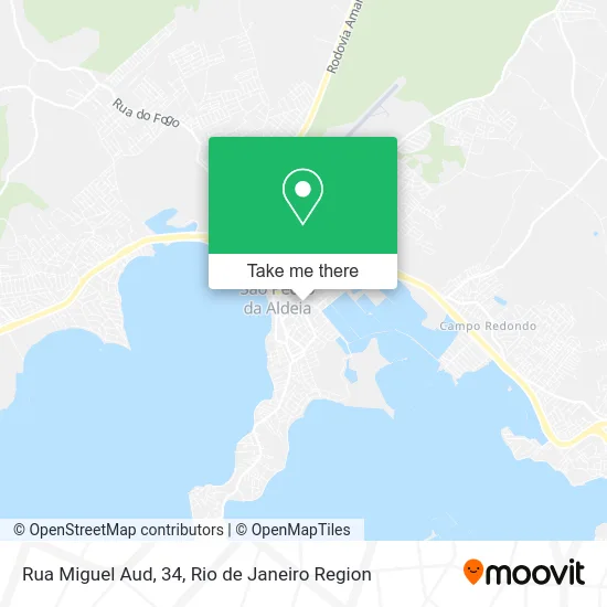 Rua Miguel Aud, 34 map