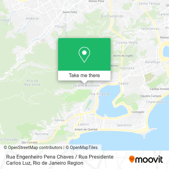Rua Engenheiro Pena Chaves / Rua Presidente Carlos Luz map