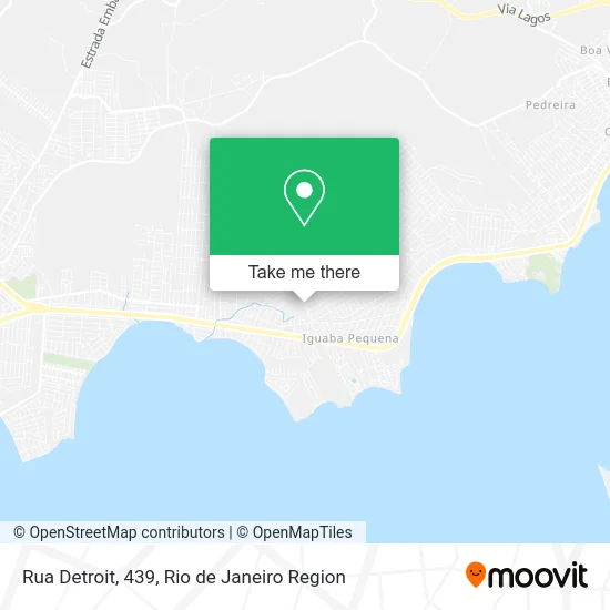 Rua Detroit, 439 map