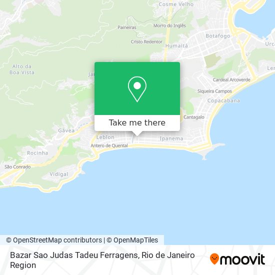 Bazar Sao Judas Tadeu Ferragens map
