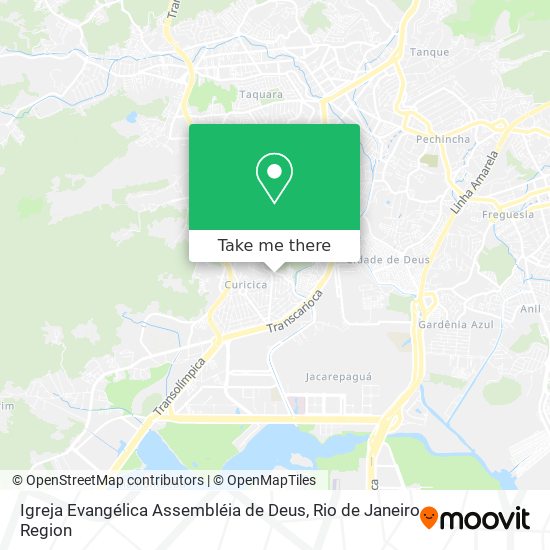 Igreja Evangélica Assembléia de Deus map