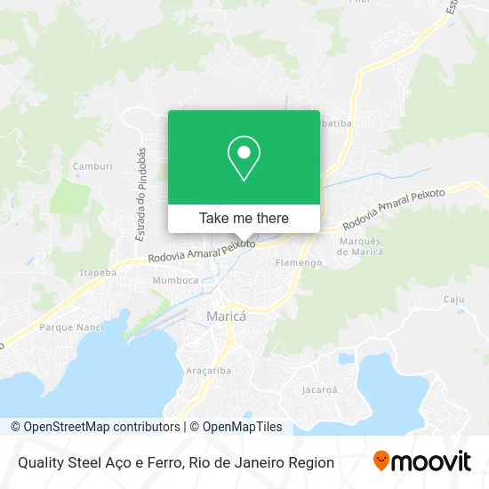 Quality Steel Aço e Ferro map