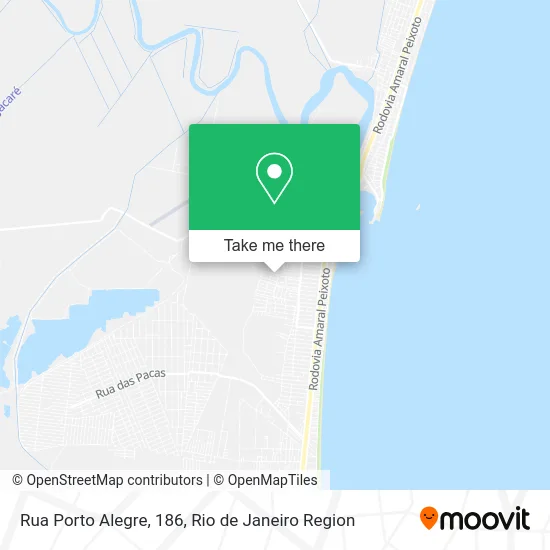 Rua Porto Alegre, 186 map