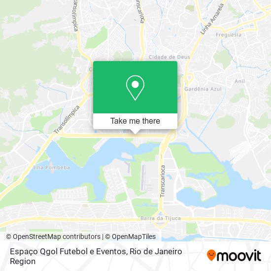 Espaço Qgol Futebol e Eventos map