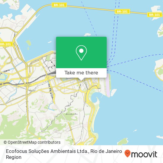 Mapa Ecofocus Soluções Ambientais Ltda.