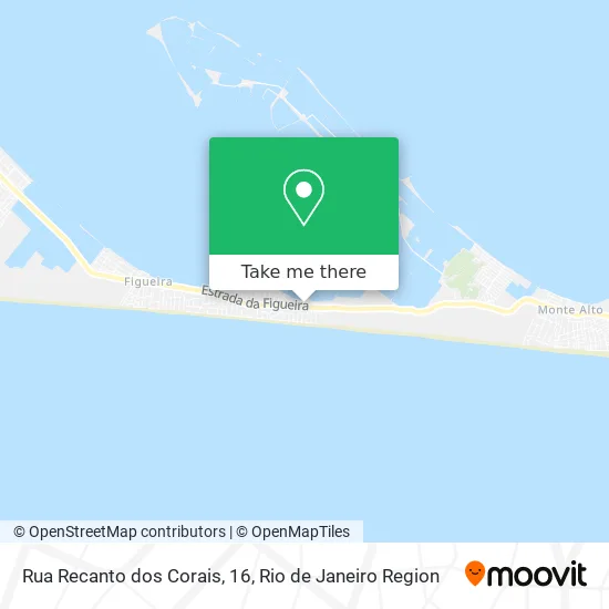 Rua Recanto dos Corais, 16 map