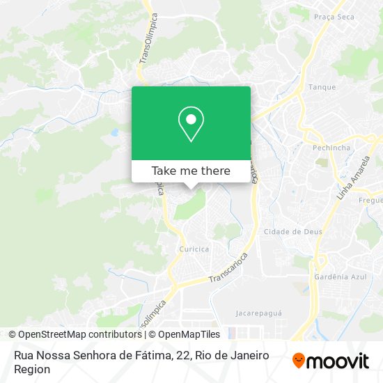 Rua Nossa Senhora de Fátima, 22 map