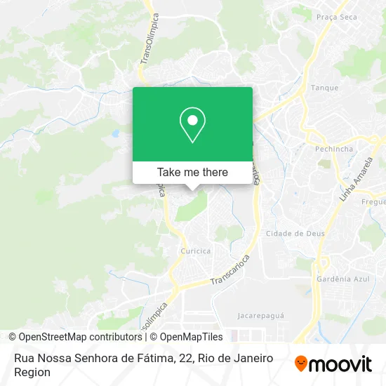 Rua Nossa Senhora de Fátima, 22 map
