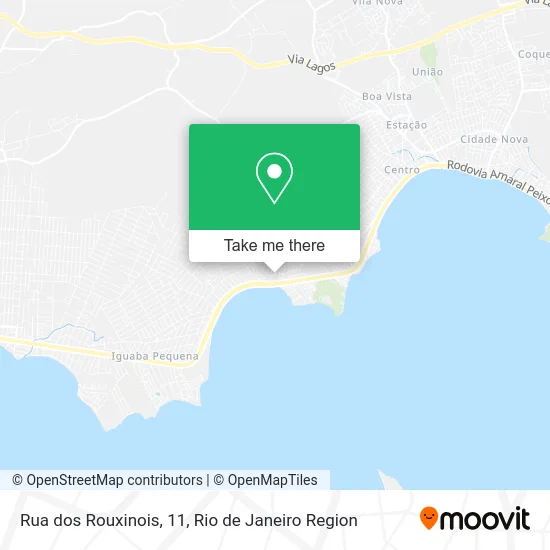 Rua dos Rouxinois, 11 map