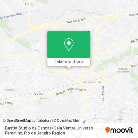 Bastet Studio de Danças / Gaia Ventre Universo Feminino map