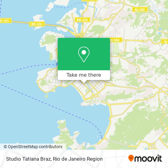 Studio Tatiana Braz map