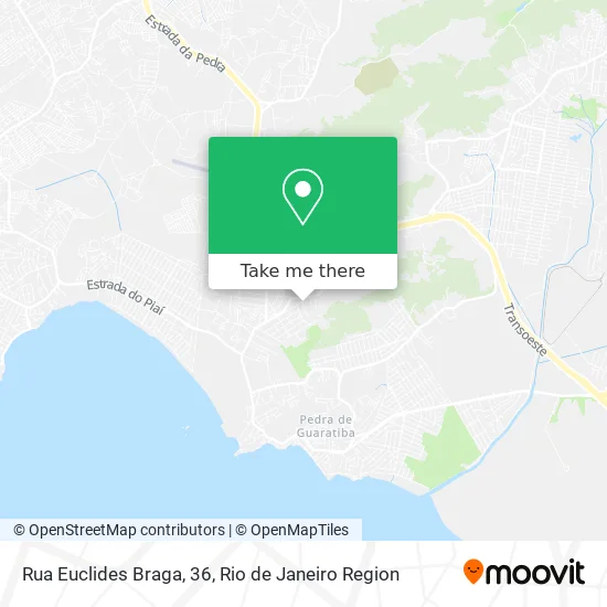 Rua Euclides Braga, 36 map