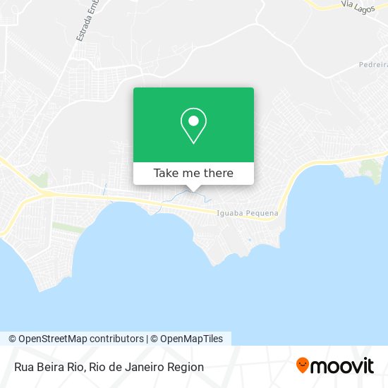 Rua Beira Rio map