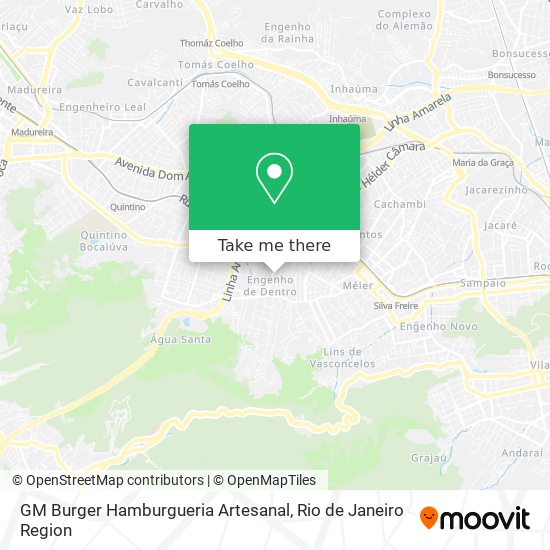 GM Burger Hamburgueria Artesanal map
