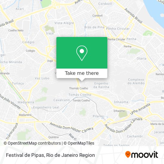 Mapa Festival de Pipas