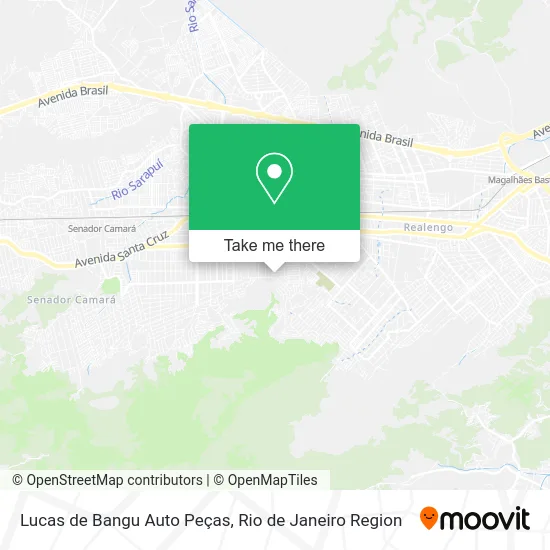 Lucas de Bangu Auto Peças map