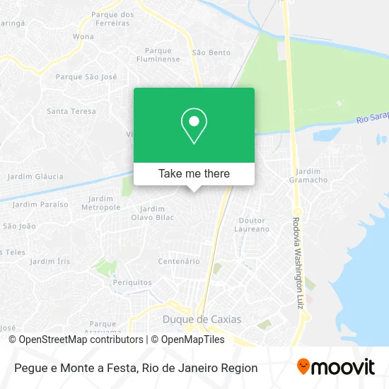 Pegue e Monte a Festa map