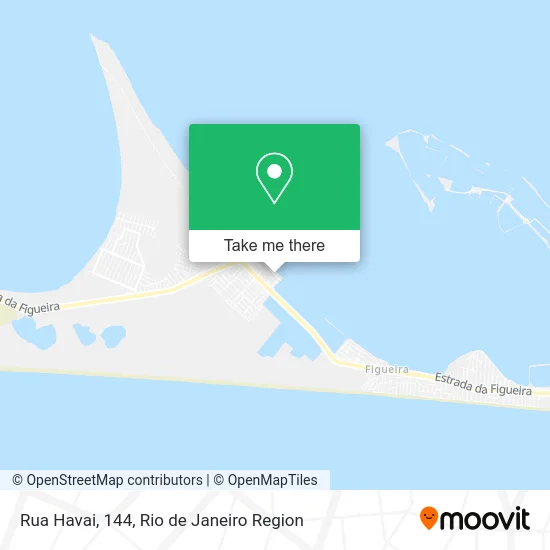 Rua Havai, 144 map