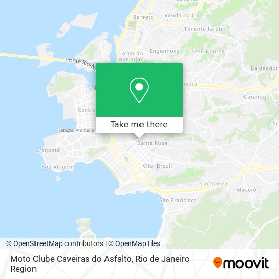 Moto Clube Caveiras do Asfalto map