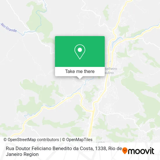 Rua Doutor Feliciano Benedito da Costa, 1338 map