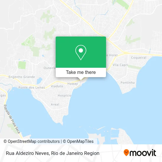 Rua Aldeziro Neves map