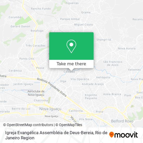 Igreja Evangélica Assembléia de Deus-Bereia map