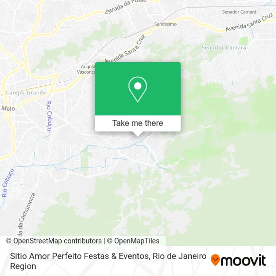Sitio Amor Perfeito Festas & Eventos map