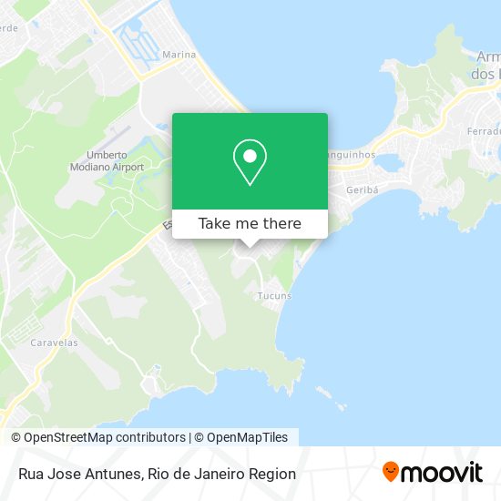 Rua Jose Antunes map