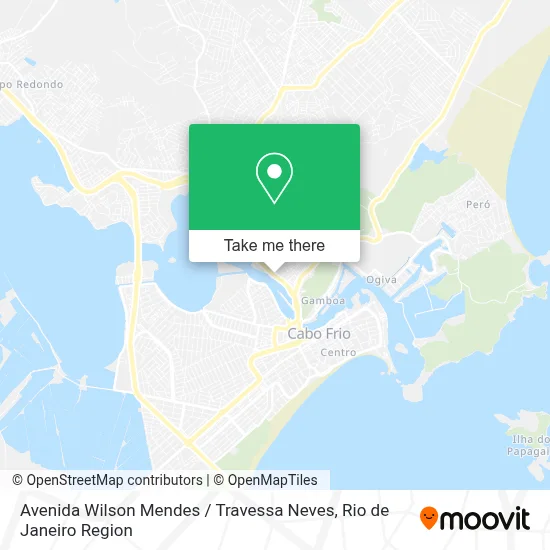 Avenida Wilson Mendes / Travessa Neves map