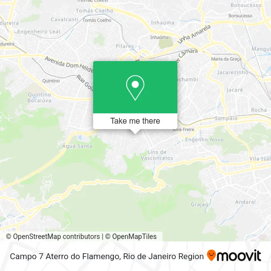 Campo 7 Aterro do Flamengo map