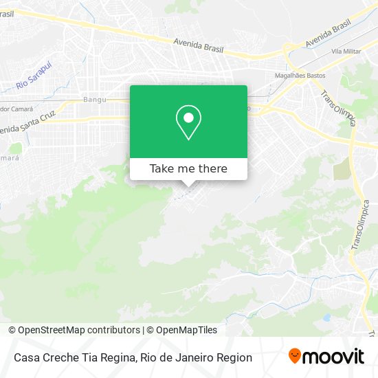 Casa Creche Tia Regina map