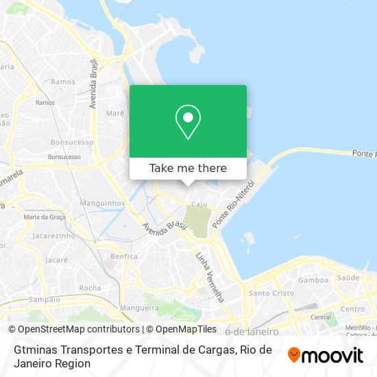Gtminas Transportes e Terminal de Cargas map