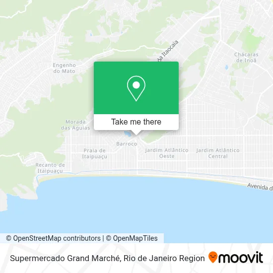Supermercado Grand Marché map