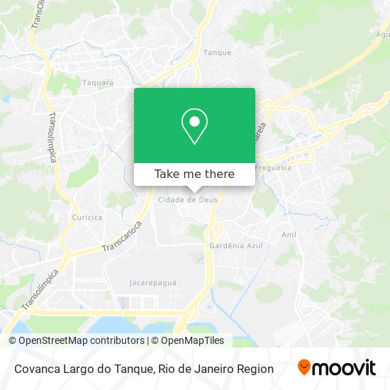 Covanca Largo do Tanque map