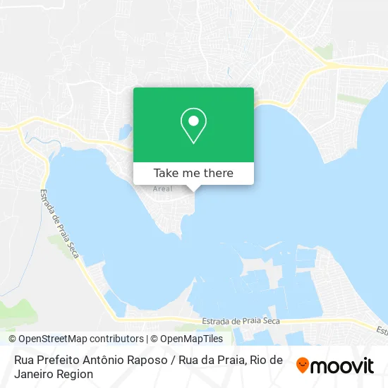 Rua Prefeito Antônio Raposo / Rua da Praia map