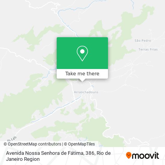 Avenida Nossa Senhora de Fátima, 386 map