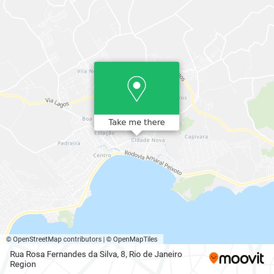 Rua Rosa Fernandes da Silva, 8 map