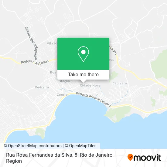 Rua Rosa Fernandes da Silva, 8 map