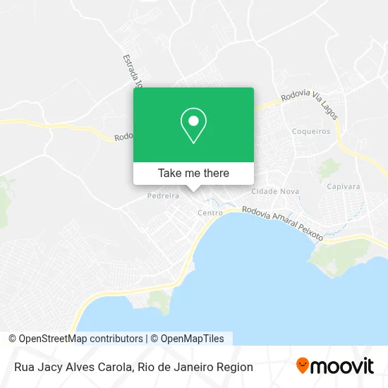 Rua Jacy Alves Carola map